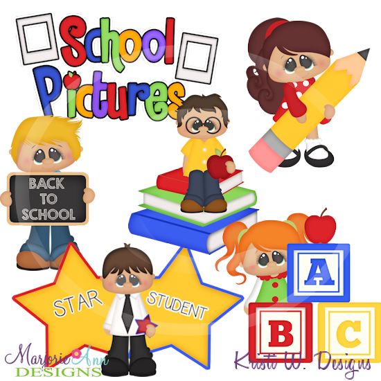 Back To School Pictures SVG Cutting Files Includes Clipart - Click Image to Close